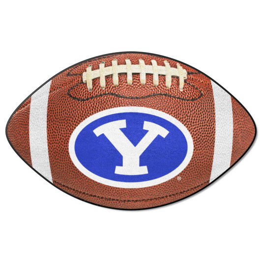 BYU Cougars Football Rug - 20.5in. x 32.5in. - BYU