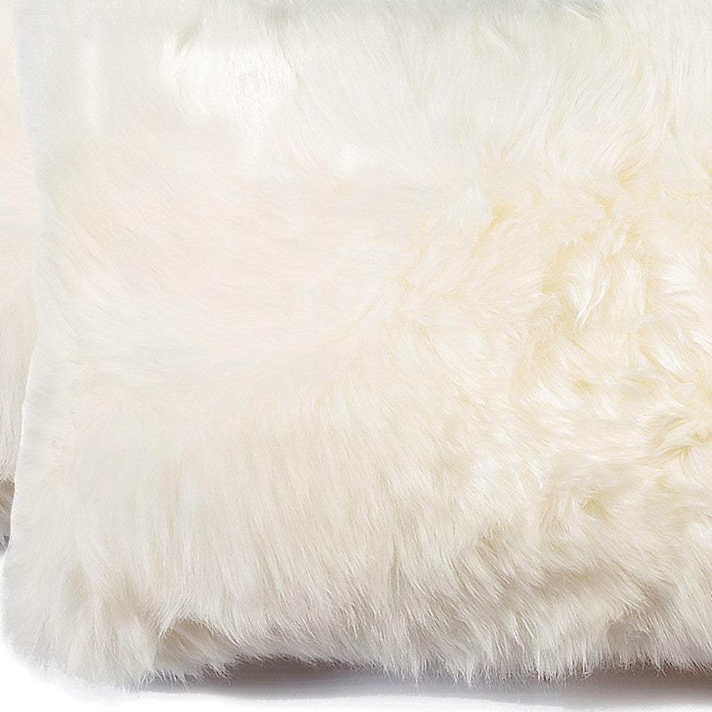 Set of Two 12" X 20" Natural Cowhide Throw Pillow - Homeroots - Flyclothing LLC