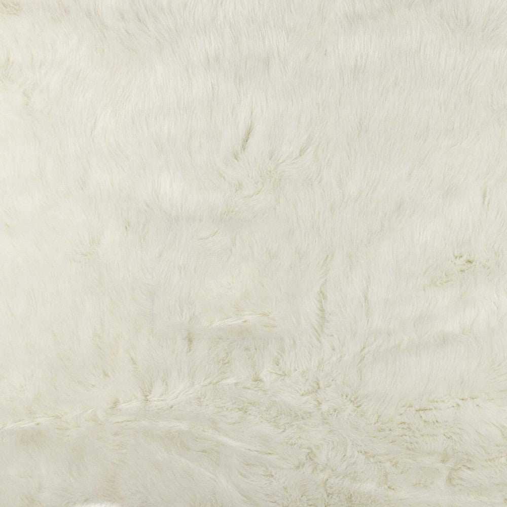 5' X 8' Polar Bear Off White Faux Hide Area Rug - Homeroots - Flyclothing LLC