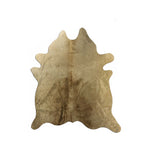 72" X 84" Taupe Cowhide  Area Rug - Homeroots