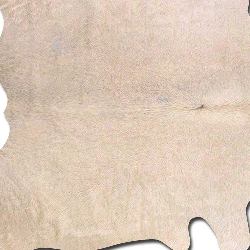 72" X 84" Natural Cowhide Area Rug - Homeroots - Flyclothing LLC