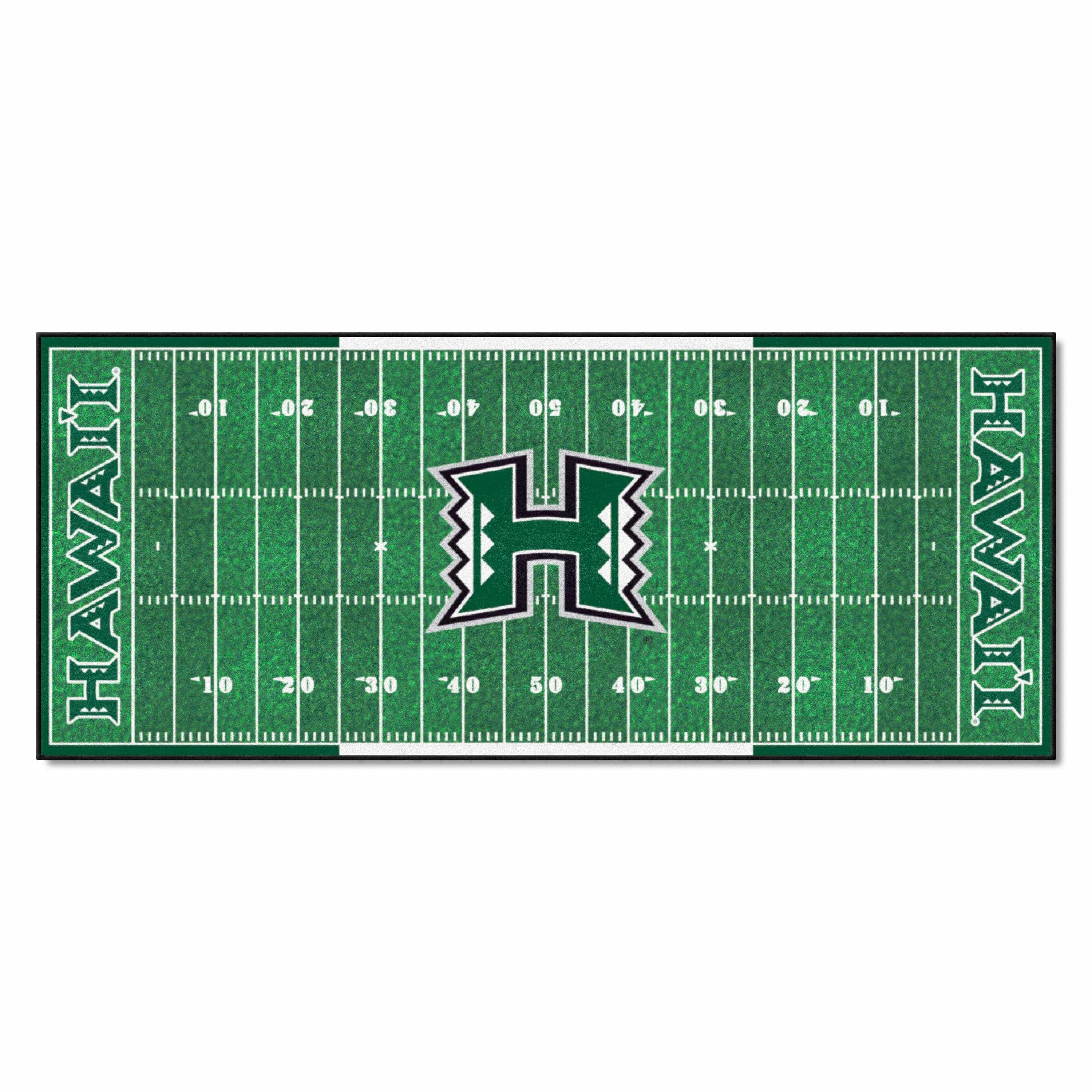 Hawaii Rainbows Field Runner Mat - 30in. x 72in. - Hawaii