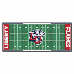 Liberty Flames Field Runner Mat - 30in. x 72in. - Liberty