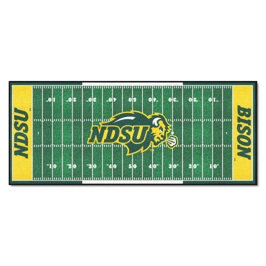 North Dakota State Bison Field Runner Mat - 30in. x 72in. - North Dakota State