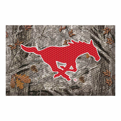 SMU Rubber Scraper Door Mat Camo