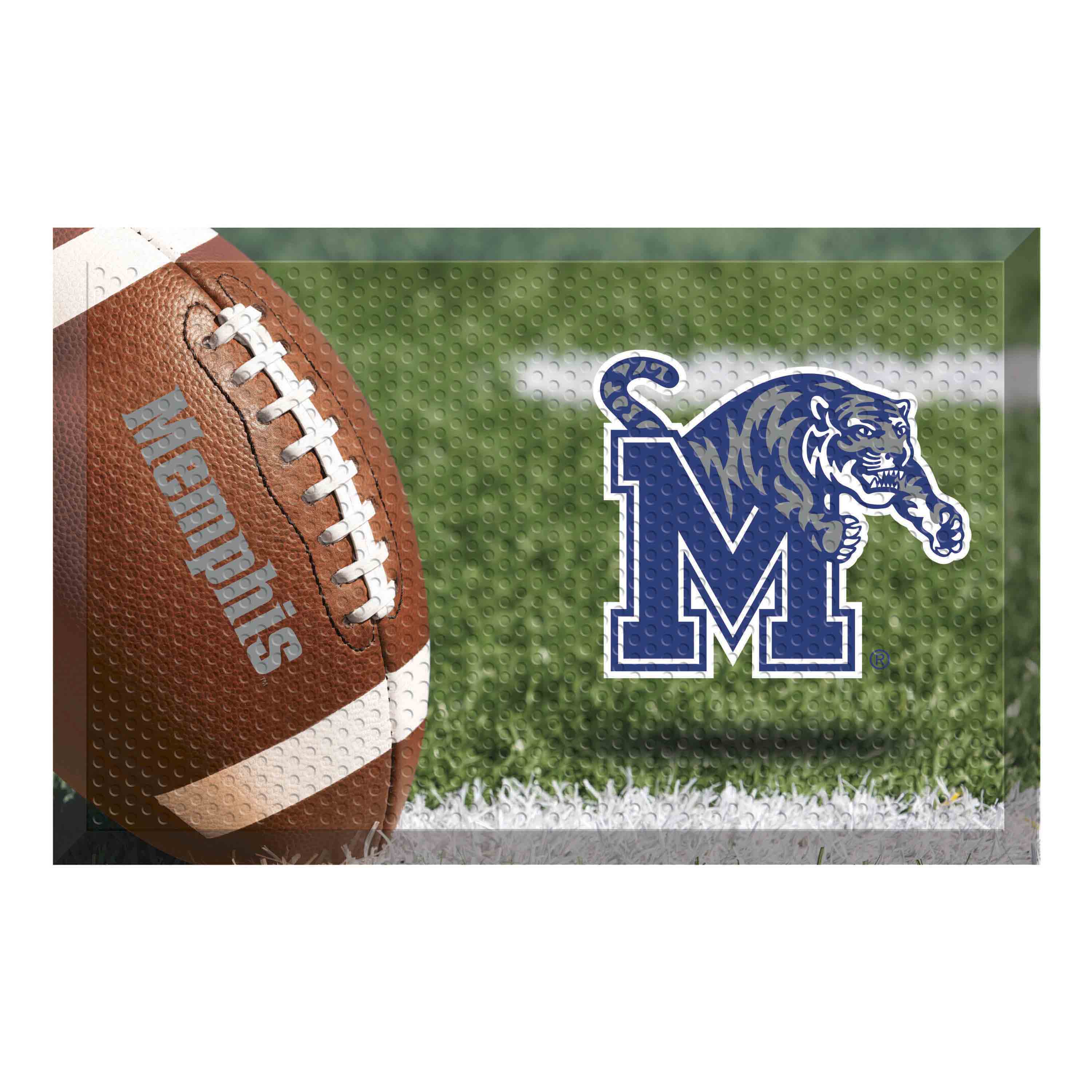 Memphis Rubber Scraper Door Mat - Memphis