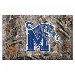 Memphis Tigers Rubber Scraper Door Mat Camo - Memphis