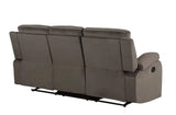 40" Modern Brown Fabric Sofa - Homeroots