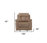 Three Piece Indoor Beige Microsuede Six Person Seating Set - Homeroots - Flyclothing LLC