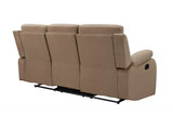 40" Modern Beige Fabric Sofa - Homeroots