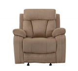 40" Modern Beige Fabric Chair - Homeroots