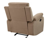 40" Modern Beige Fabric Chair - Homeroots