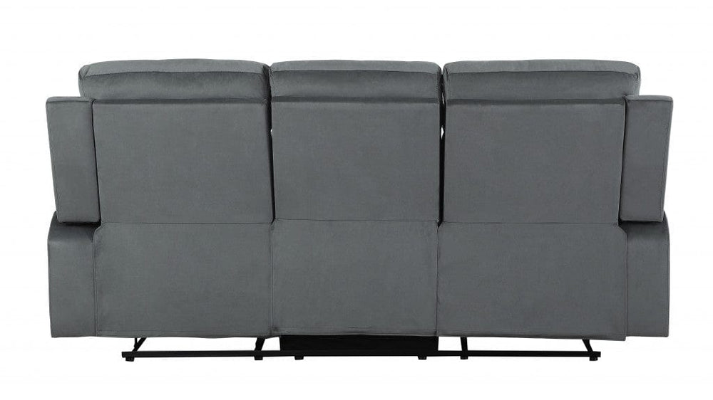 40" Modern Grey Fabric Sofa - Homeroots - Flyclothing LLC