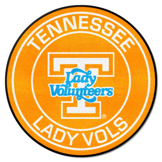 Tennessee Volunteers Roundel Rug - 27in. Diameter, Lady Volunteers - Tennessee