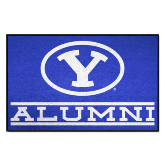 BYU Cougars Starter Mat Accent Rug - 19in. x 30in. Alumni Starter Mat - BYU