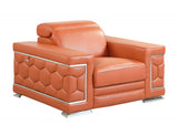 29" To 38" Camel Sturdy Chair - Homeroots