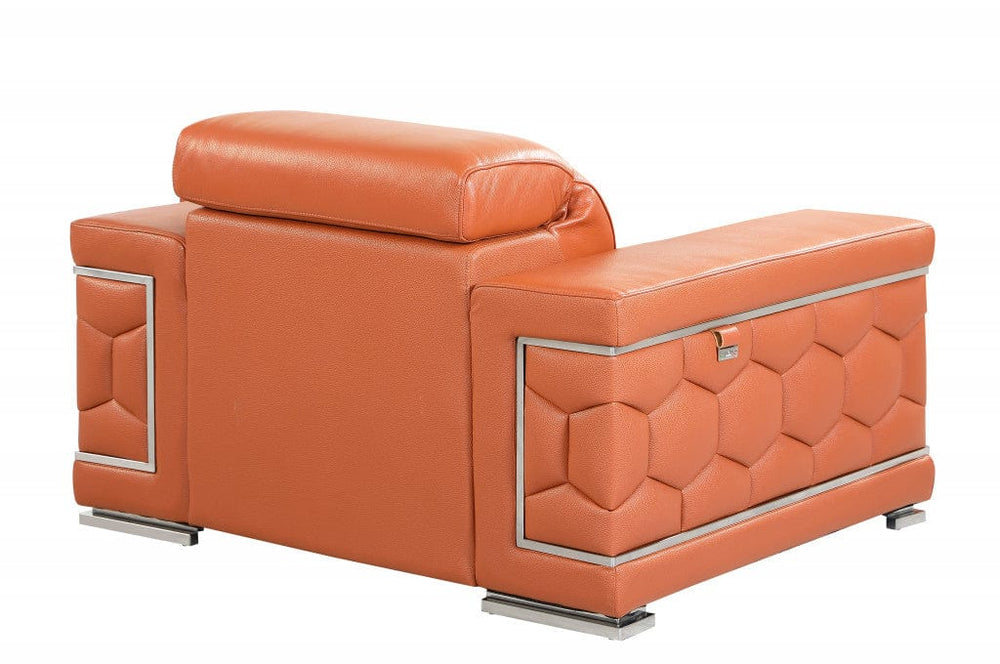 29" To 38" Camel Sturdy Chair - Homeroots