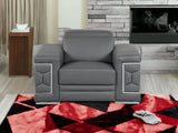 29" To 38" Sturdy Dark Gray Chair - Homeroots - Flyclothing LLC