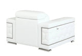 29" To 38" White Sturdy Chair - Homeroots