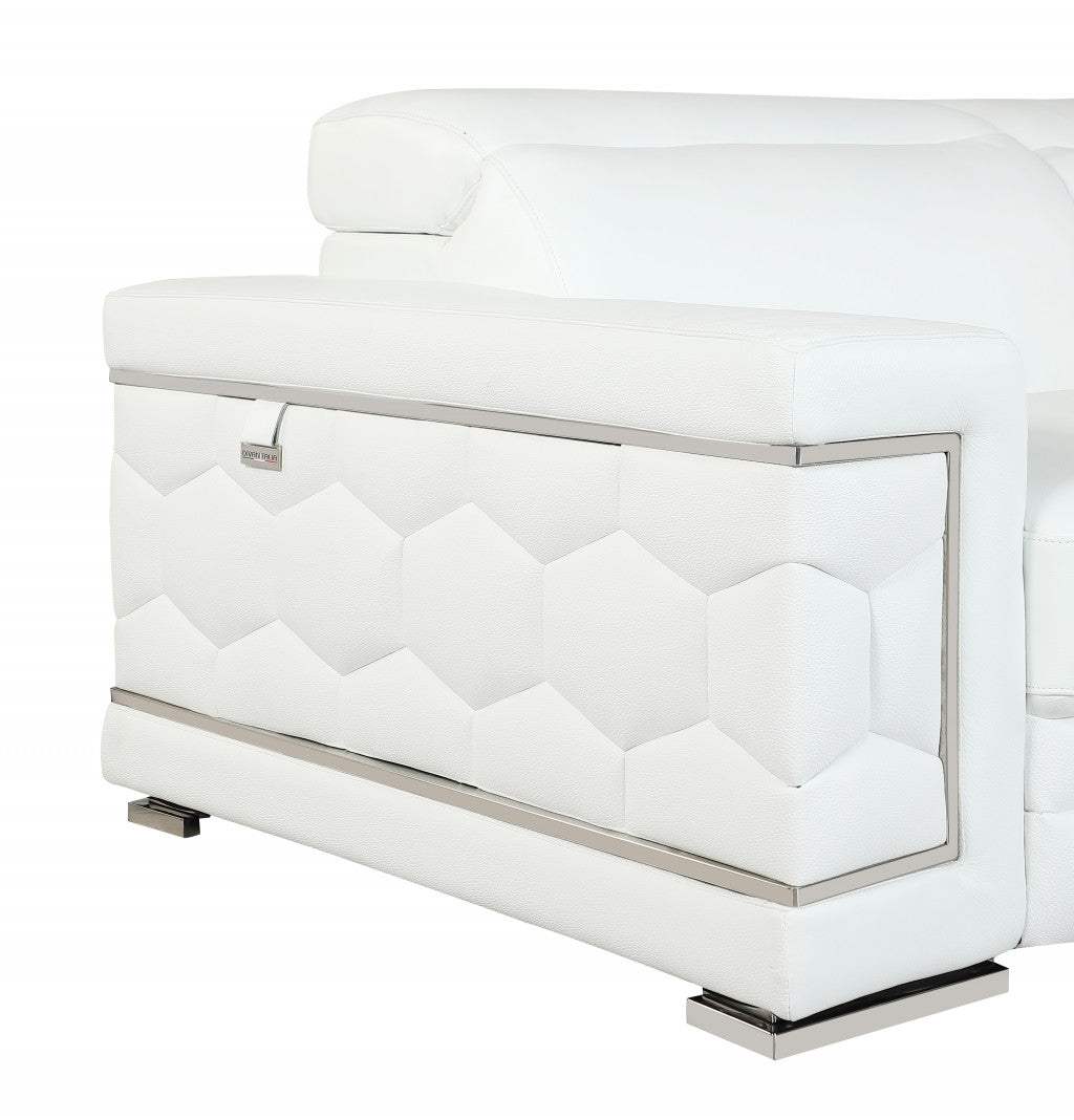 29" To 38" White Sturdy Chair - Homeroots - Flyclothing LLC