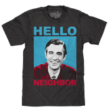 Mister Rogers "Hello Neighbor" T-Shirt - Gray