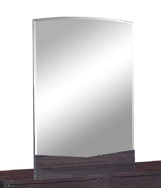 43" Dark Brown Dresser Mirror - Homeroots - Flyclothing LLC