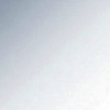 43" Exquisite White High Gloss Mirror - Homeroots