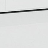 18" Superb White High Gloss Nightstand - Homeroots - Flyclothing LLC
