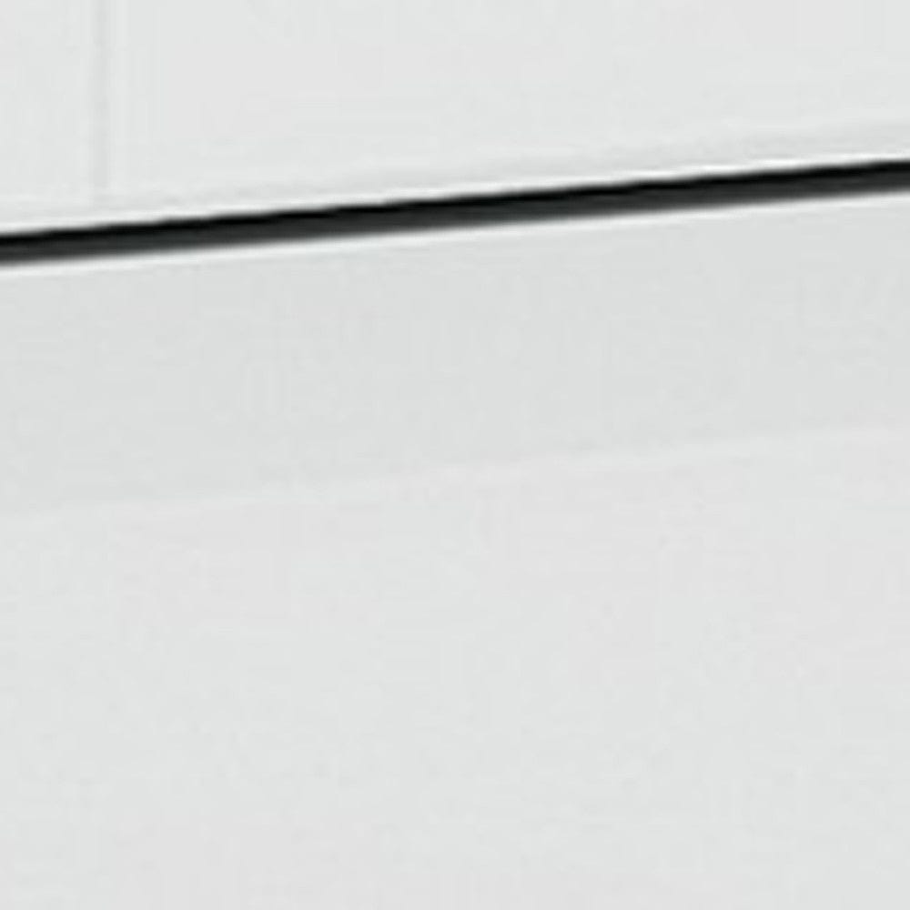 18" Superb White High Gloss Nightstand - Homeroots - Flyclothing LLC