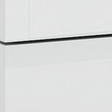 18" Superb White High Gloss Nightstand - Homeroots - Flyclothing LLC