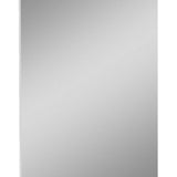 45" Superb White High Gloss Mirror - Homeroots - Flyclothing LLC
