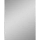 45" Superb White High Gloss Mirror - Homeroots