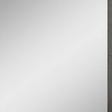 43" Refined Grey High Gloss Mirror - Homeroots