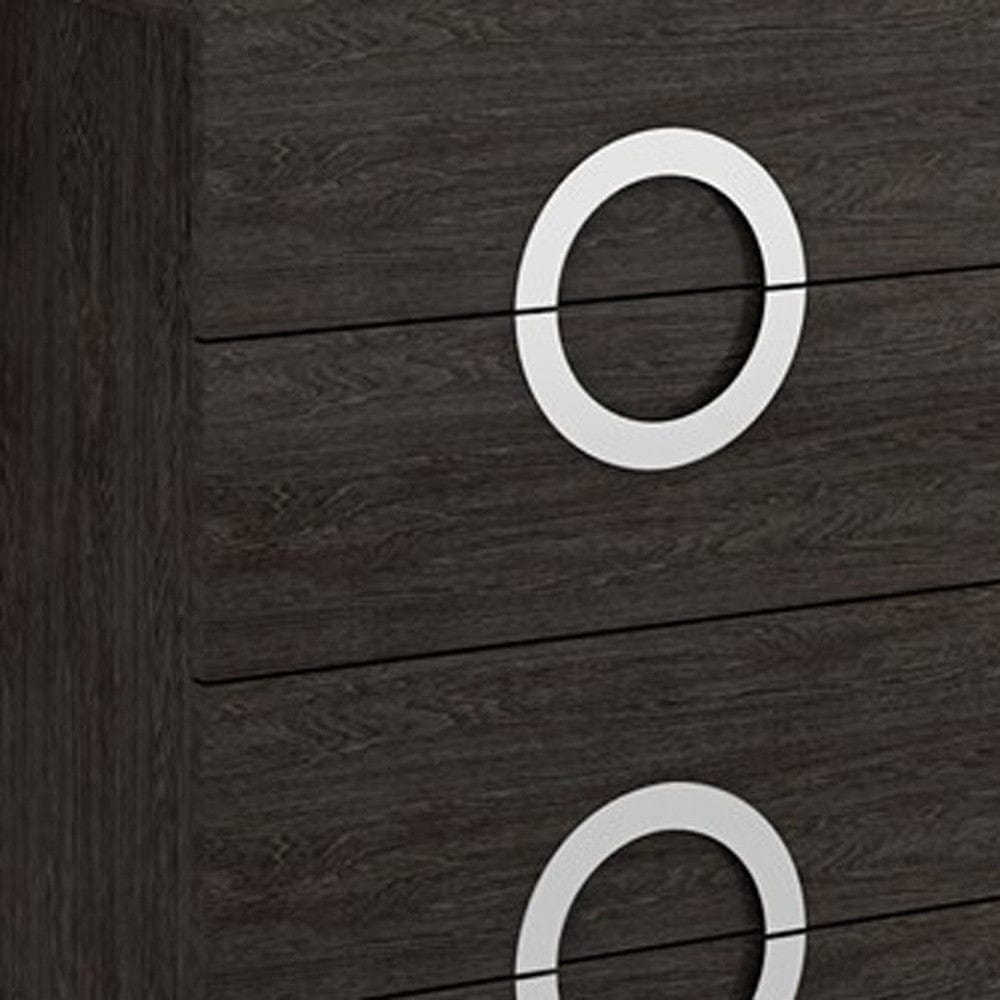 48" Refined Grey High Gloss Chest - Homeroots - Flyclothing LLC