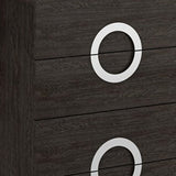 48" Refined Grey High Gloss Chest - Homeroots