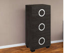 48" Refined Grey High Gloss Chest - Homeroots