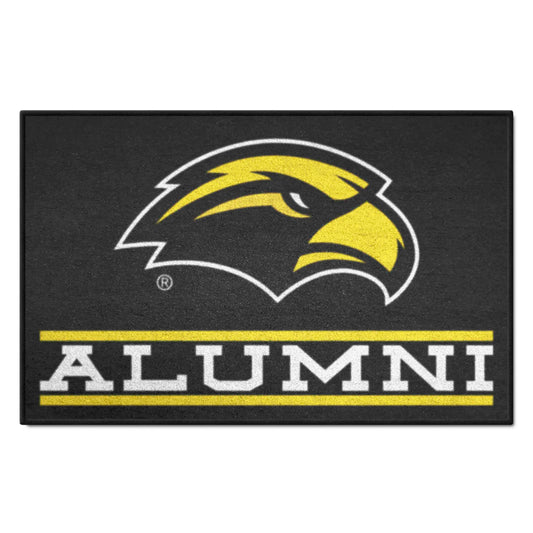 Southern Miss Golden Eagles Starter Mat Accent Rug - 19in. x 30in. Alumni Starter Mat