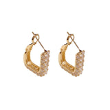 Affordable Luxury Square Snap back Earrings For Women - My Store - Flyclothing LLC