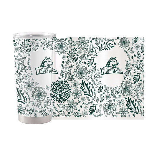 Wright State 20oz Botanical Stainless Tumbler - Logo Brands - Flyclothing LLC