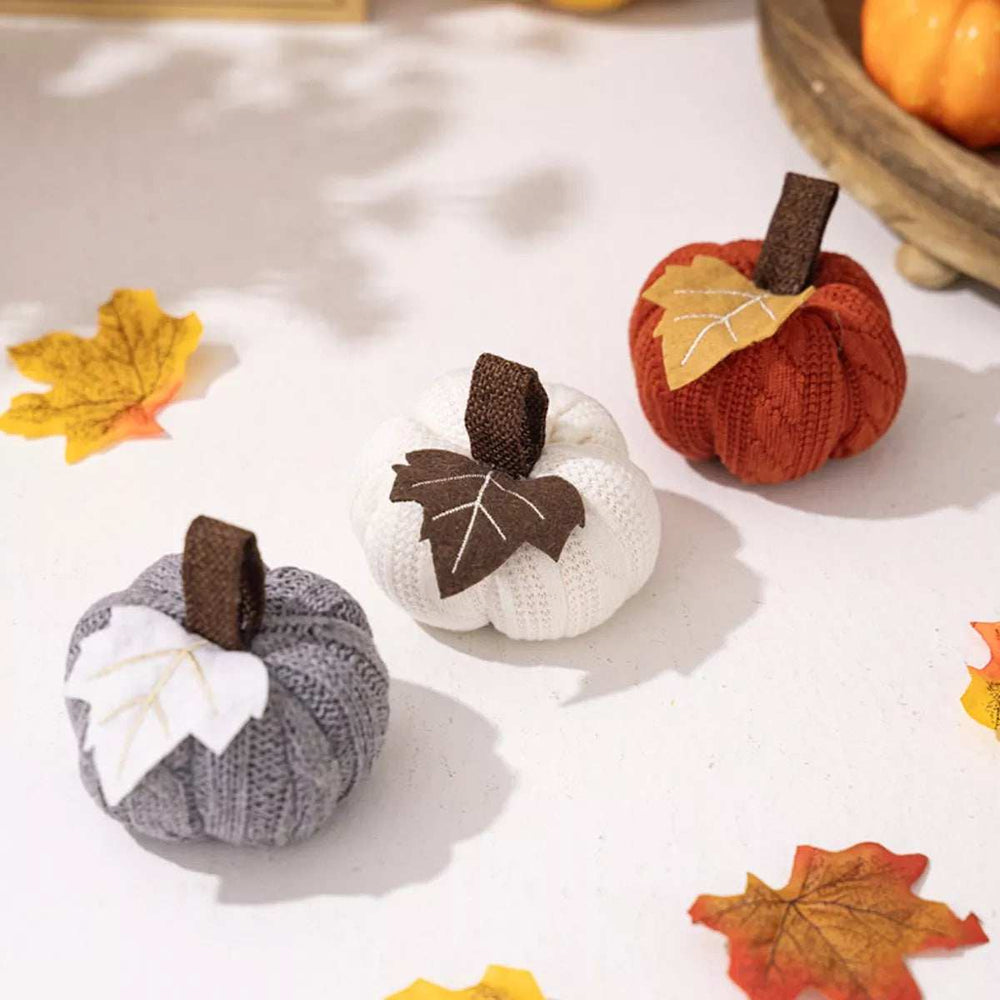 Knitted Pumpkin Decorative Ornaments - Trendsi - Flyclothing LLC
