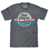 Diet Pepsi Logo T-Shirt - Gray