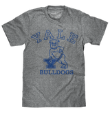 Yale University Bulldogs Logo T-Shirt - Gray