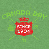 Vintage Faded Canada Dry Ginger Ale T-Shirt - Heather Kelly Green