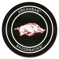 Arkansas Hockey Puck Rug - 27in. Diameter - Arkansas