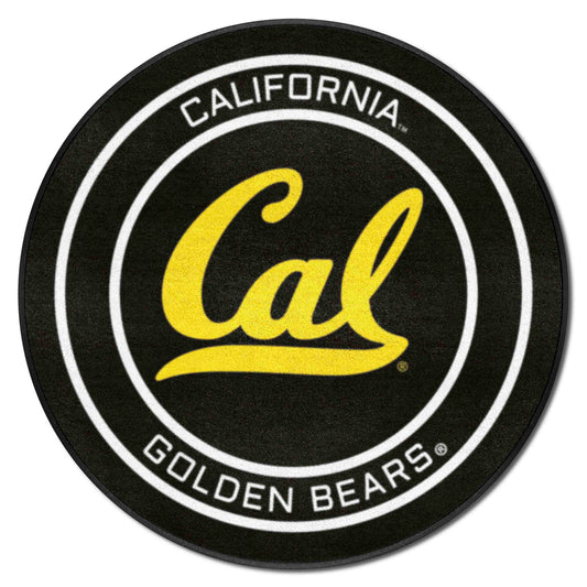 Cal Hockey Puck Rug - 27in. Diameter - Cal