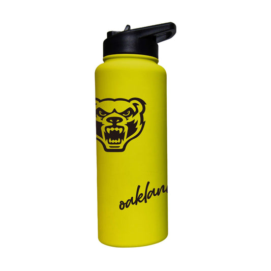 Oakland 34oz Cru Bold Soft Touch Quencher - Logo Brands - Flyclothing LLC