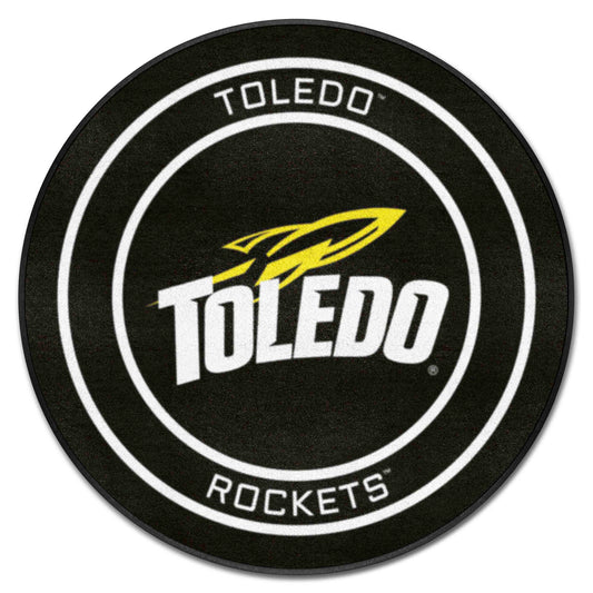 Toledo Hockey Puck Rug - 27in. Diameter - Toledo