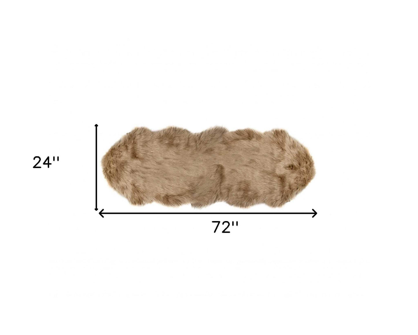 Tan Animal Print Area Rug - Homeroots - Flyclothing LLC