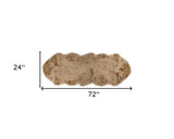 Tan Animal Print Area Rug - Homeroots - Flyclothing LLC