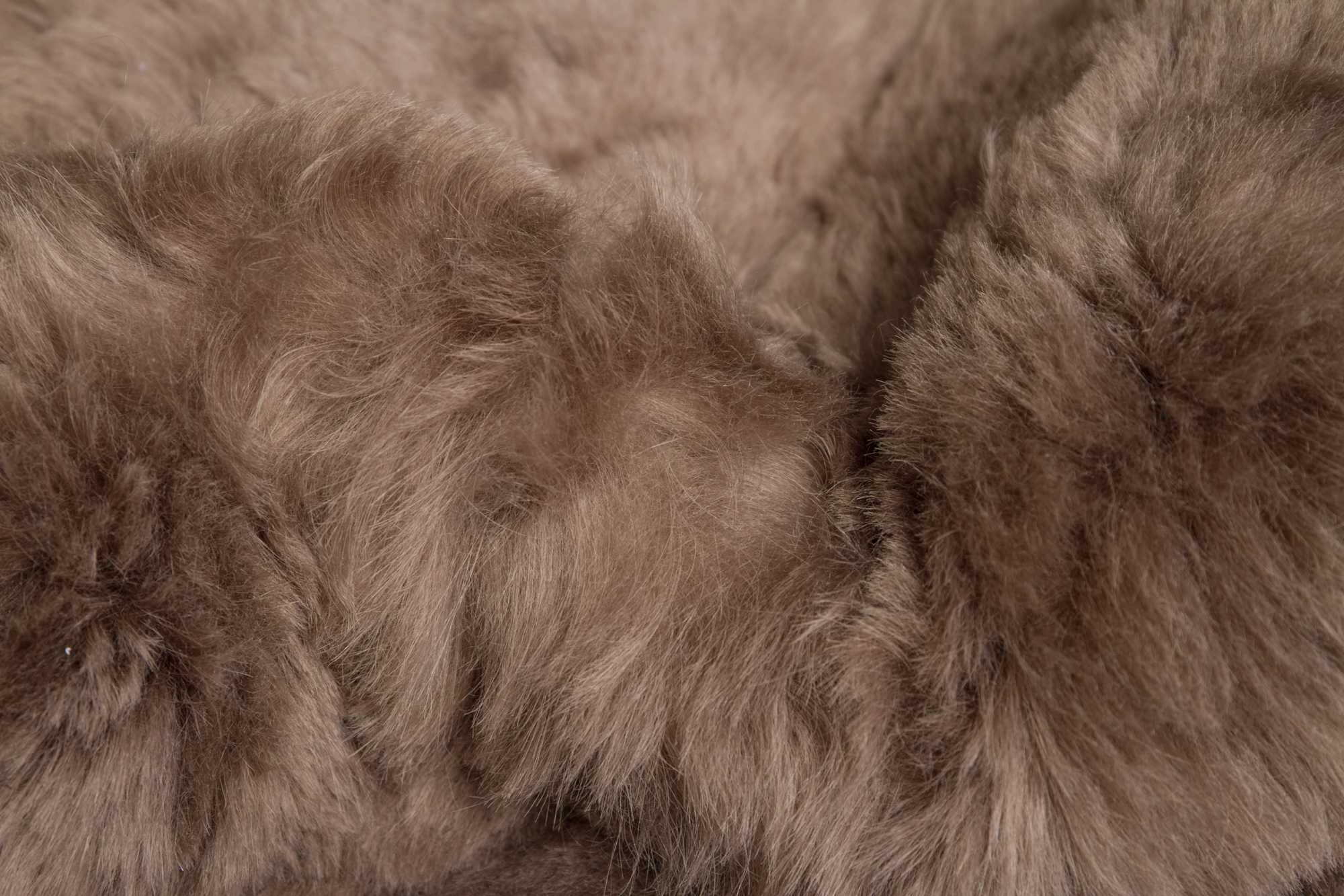 24" X 36" Taupe Sheepskin Single Long-Haired - Rug - Homeroots - Flyclothing LLC